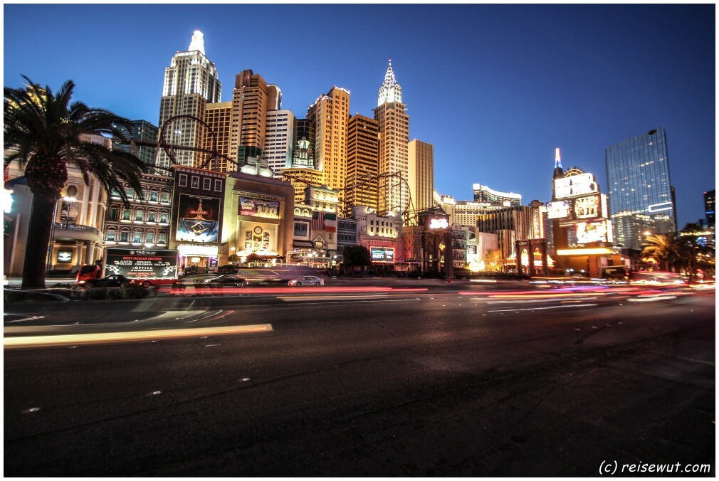 Zur Blue Hour ist Las Vegas einfach ein fotografischer Hochgenuss