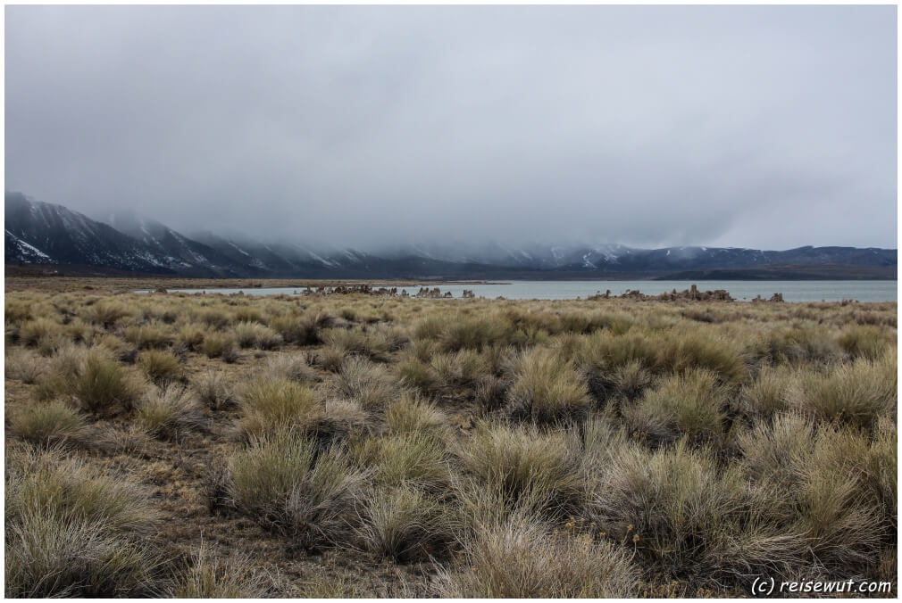 Mono Lake ... tolles Wetter herrscht hier