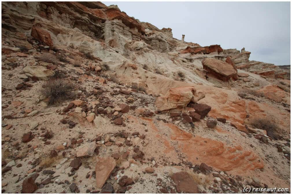 Vereinzelt gibt es hier auch Hoodoos