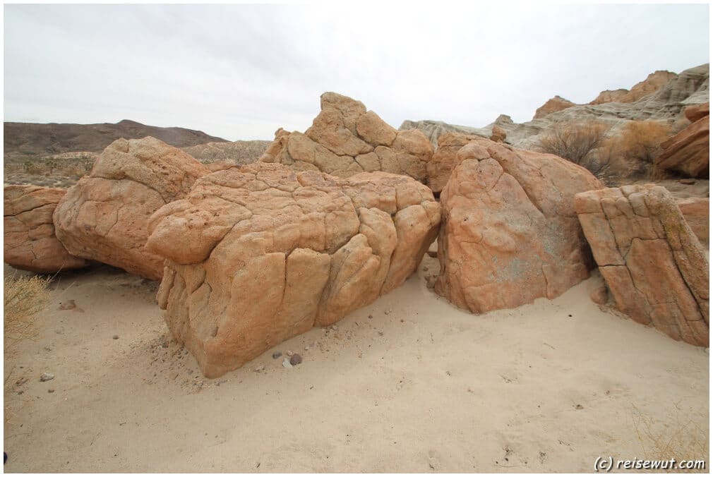 Brain Rocks im Red Rock Canyon State Park
