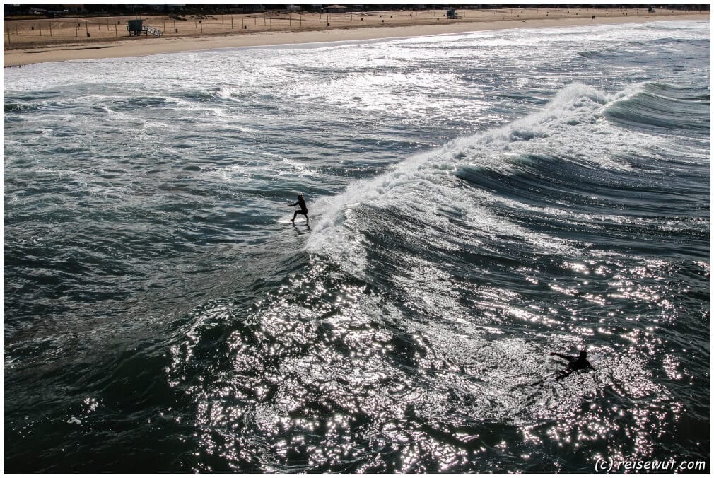 Surferin am Manhattan Beach