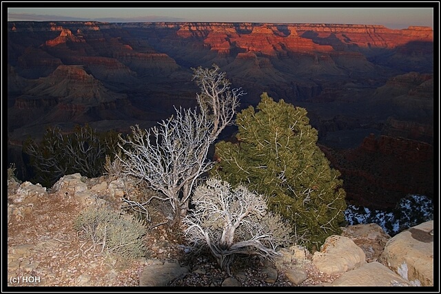 Sonnenuntergang am Hopi Point