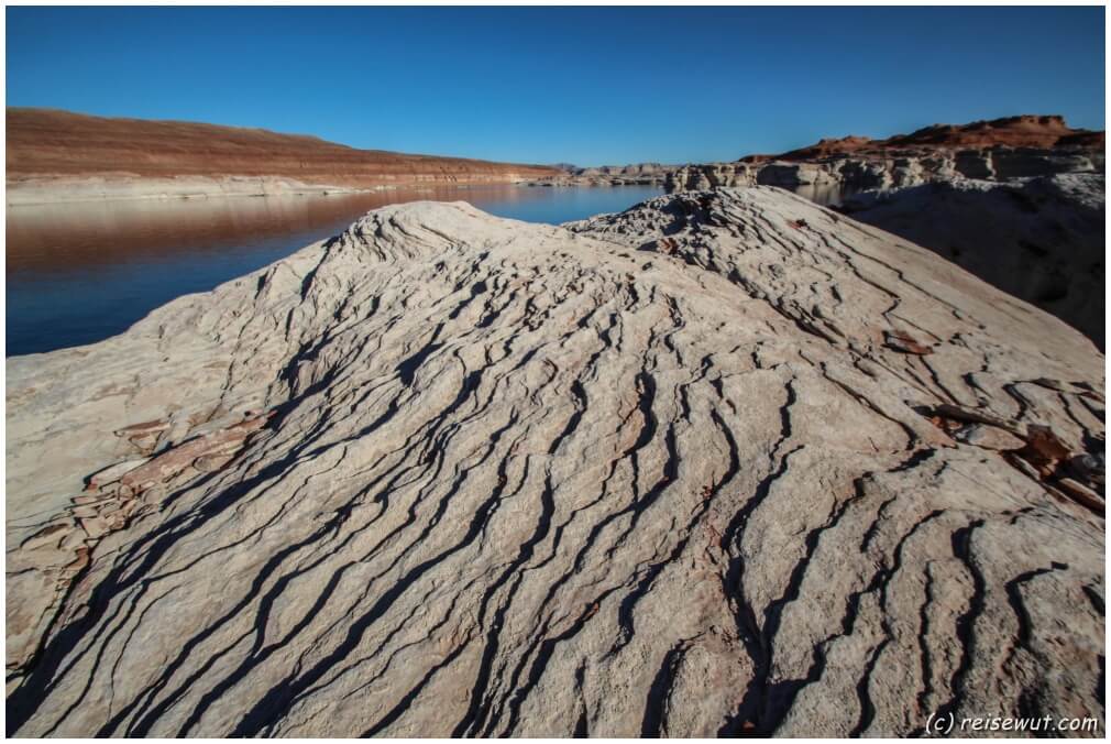 Steinformationen am Lake Powell