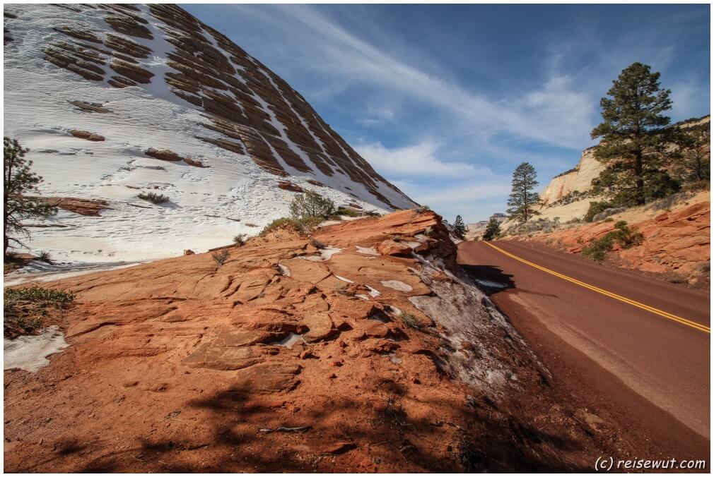 Die Parkstraße im Zion ist einfach wunderschön