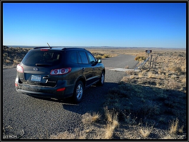 Abzweig zu den Bisti Badlands