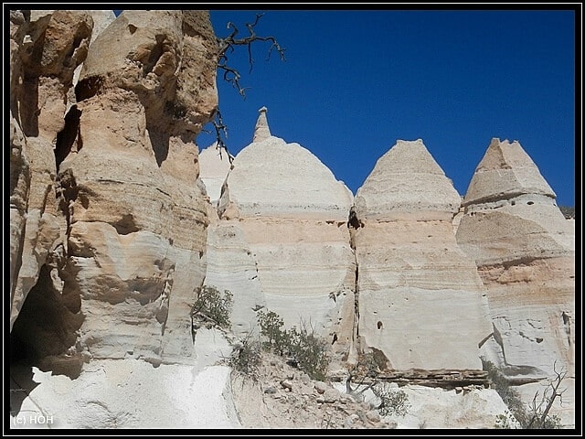 Eindrücke vom Trail durch die Tent Rocks