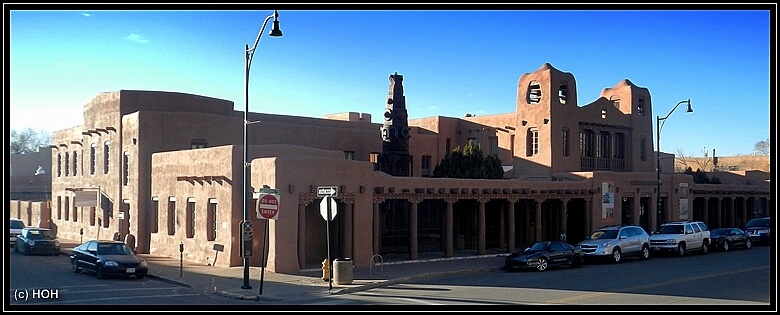 Das örtliche Museum in Santa Fe