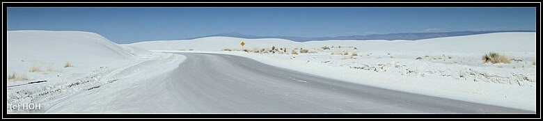 Der Loop durch White Sands