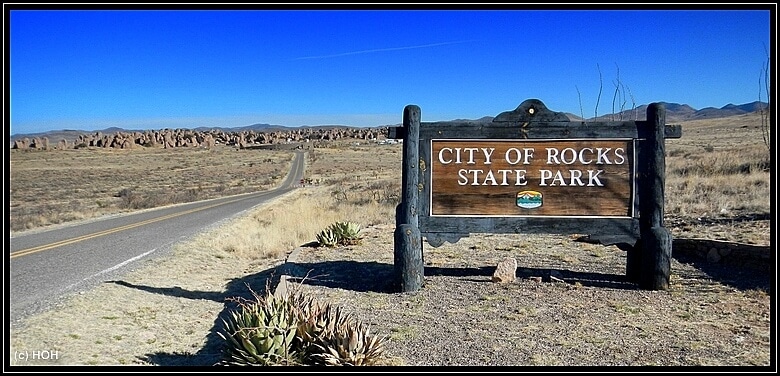 City of Rocks Sign