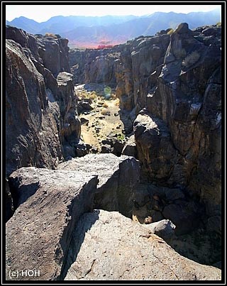 Fossil Falls Canyon