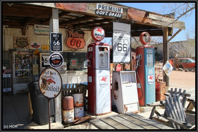 Hackberry genießt so etwas wie Kult-Status an der Route 66