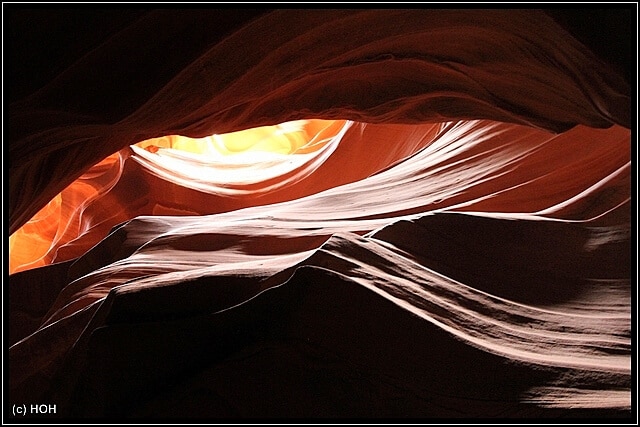 Lichtspiel im Upper Antelope Canyon