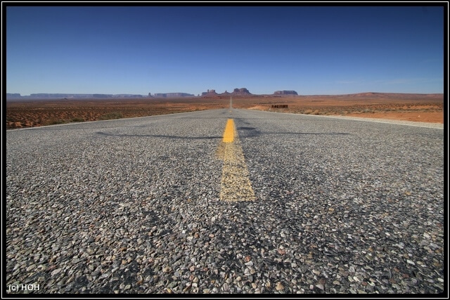 US163 ... eine DER Scenic Routes im Südwesten