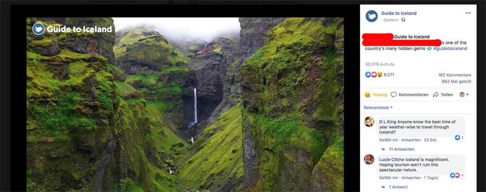 ALLE haben bisher geschwiegen, wie der Name des Canyons heißt, dann kommt Guide to Iceland daher und posaunt den Namen heraus.