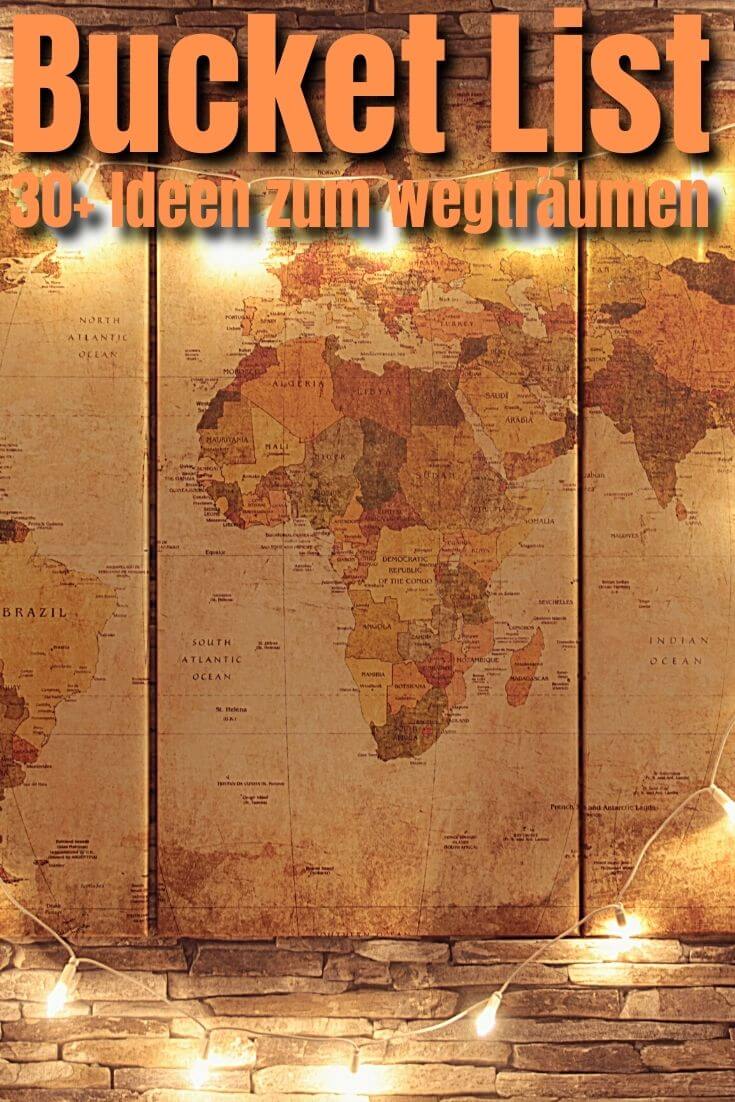 Bucket List Ideen | Pinterest