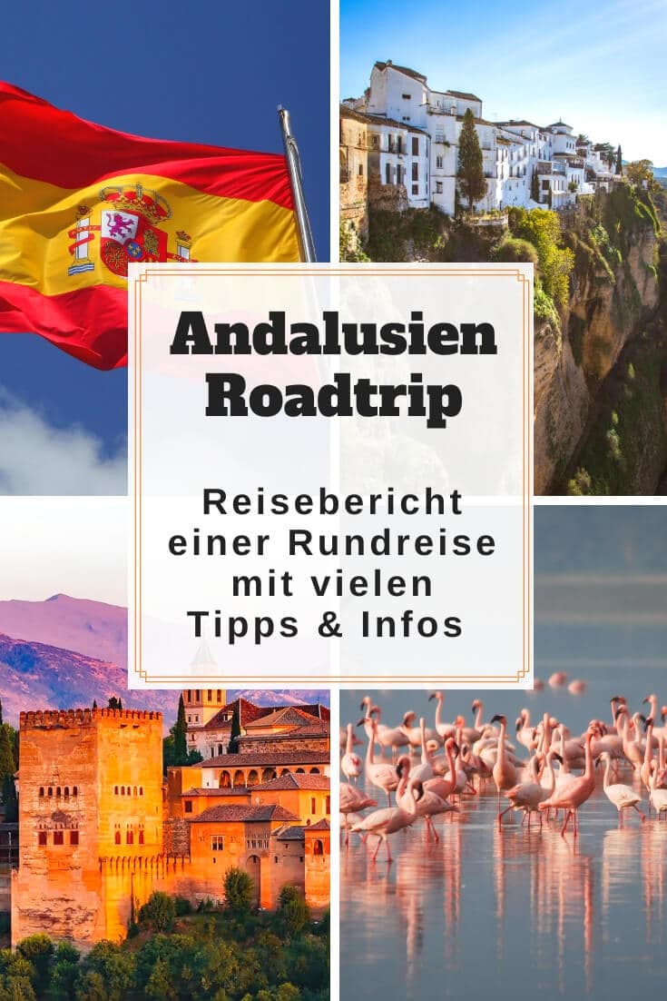 Pinterest Pin - Andalusien Roadtrip Rundreise