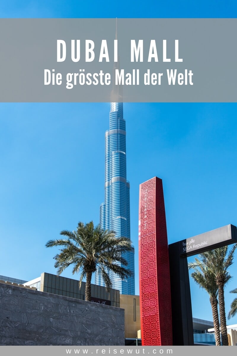 Dubai Mall | Pinterest Pin