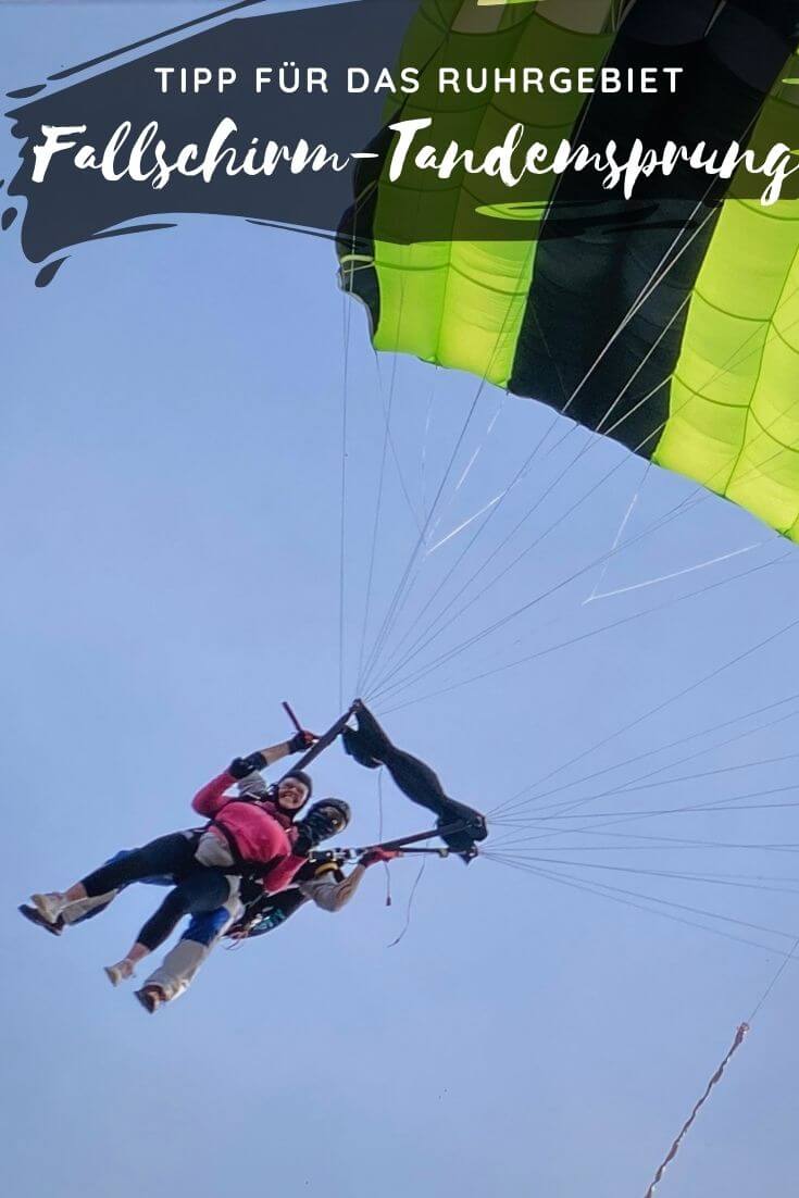 Pinterest | Fallschirm Tandemsprung im Ruhrgebiet / NRW