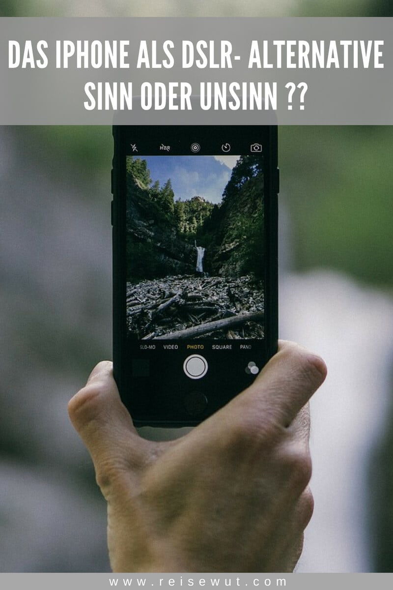 iPhone Kamera als Alternative auf Reisen | Pinterest Pin