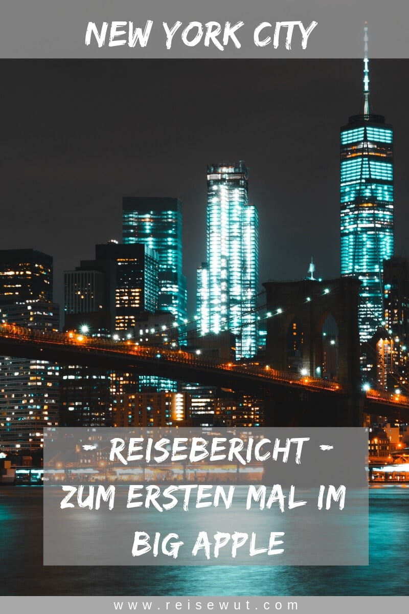 Pinterest Pin | New York City Reisebericht 