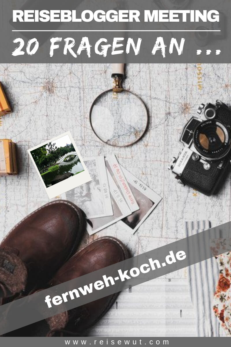 Reiseblogger Meeting fernweh-koch - Pinterest Pin