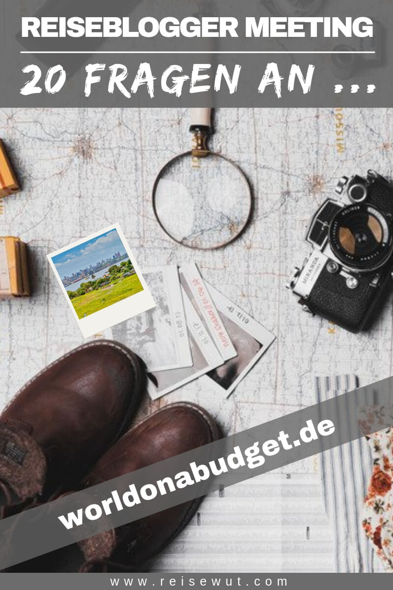 Reiseblogger Meeting worldonabudget.de - Pinterest Pin