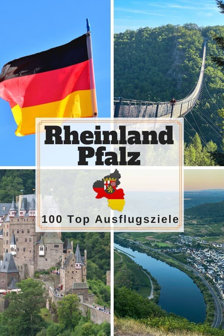 Sehenswürdigkeiten in Rheinland-Pfalz - Pinterest Pin