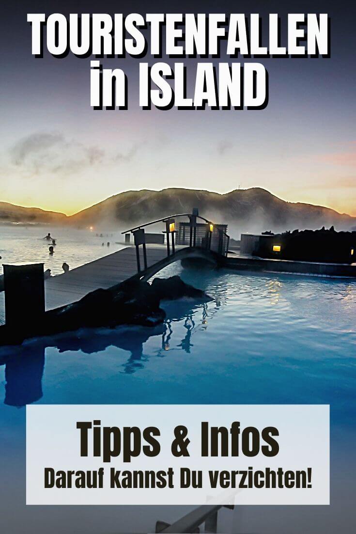 Touristenfallen in Island | Pinterest Pin