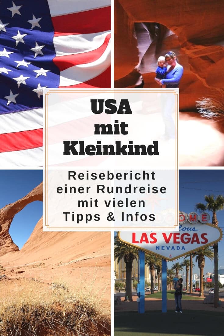 Südwesten USA mit Kleinkind | Pinterest Pin