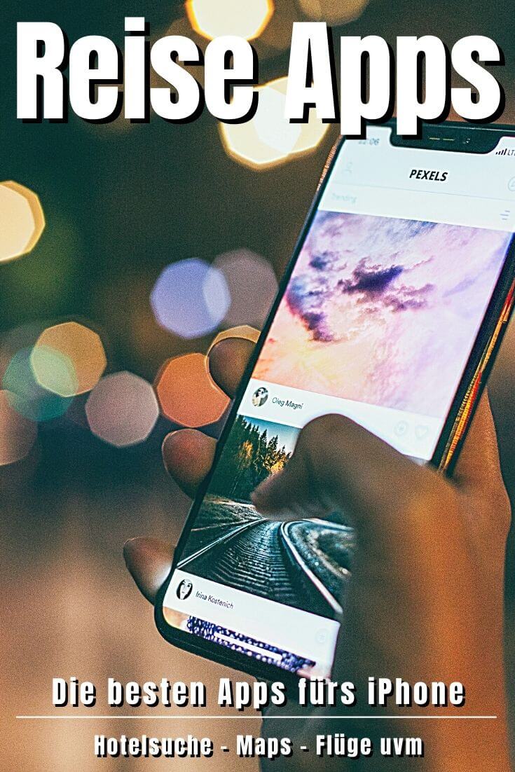 Die 28 besten Reise Apps | Pinterest Pin