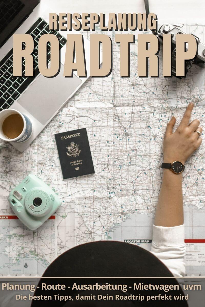 Roadtrip Reiseplanung | Pinterest Pin
