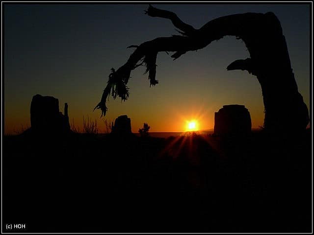 Monument Valley Sonnenaufgang