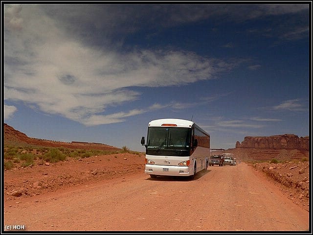 Preisfrage: WER könnte in diesem Bus sitzen?