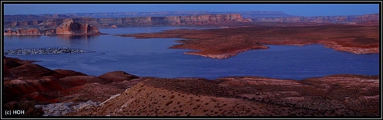 Lake Powell bei Nacht