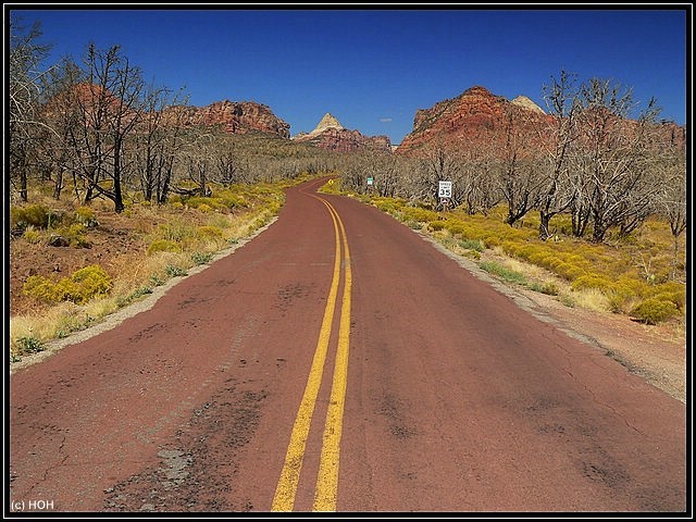 Zion Kolob Terrace Road