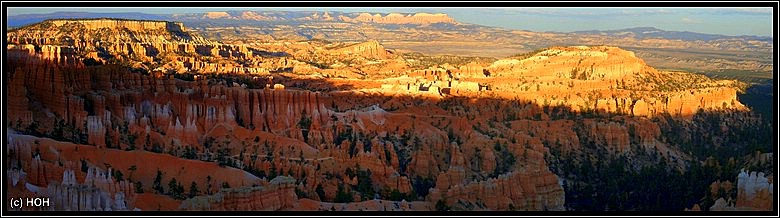 Bryce Canyon Amphitheater zum Sonnenuntergang