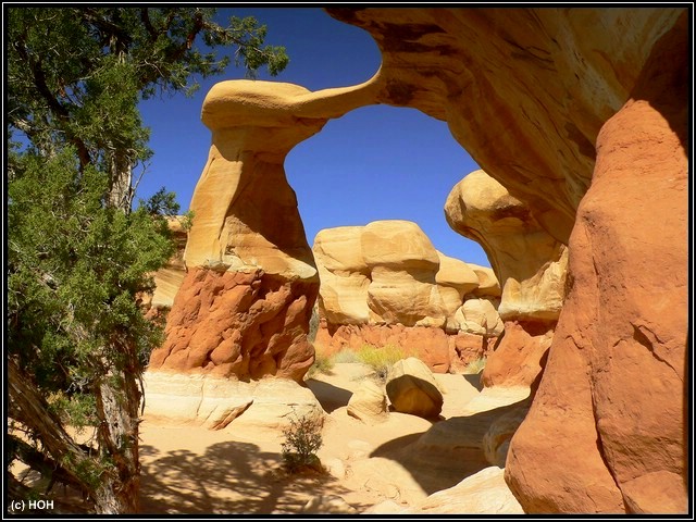 Eine der schönsten Anblicke im Devils Garden ist definitiv der Metate Arch