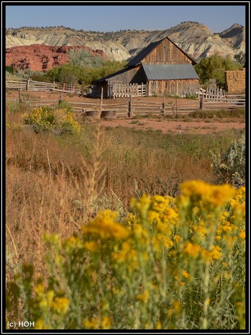 Alte Scheune beim Kodachrome Basin State Park