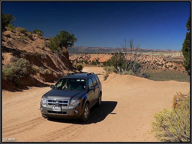 Auf der Cottonwood Canyon Road