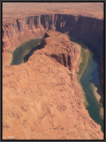Der Horseshoe Bend von der anderen Seite