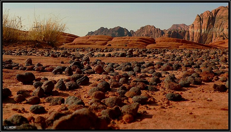 Moki Marbles im Snow Canyon