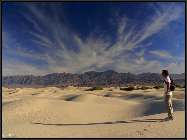 Die Dünen bei Stovepipe Wells