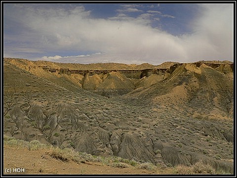 Badlands beim Coalmine Canyon