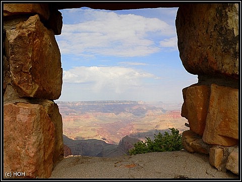 Steinfenster am Mather Point