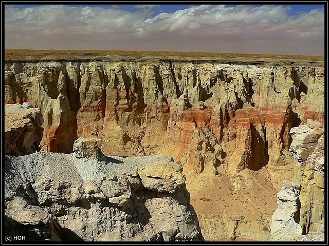 Eindrücke am Canyonrand ... der Upper Coal Mine Canyon