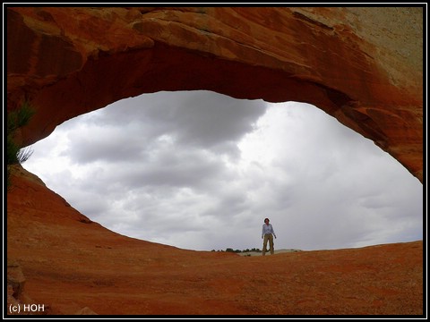 Der Wilson Arch in der Nähe von Moab