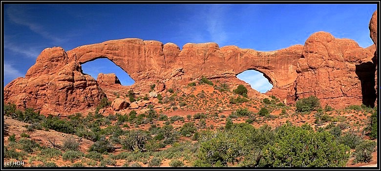 North & South Window