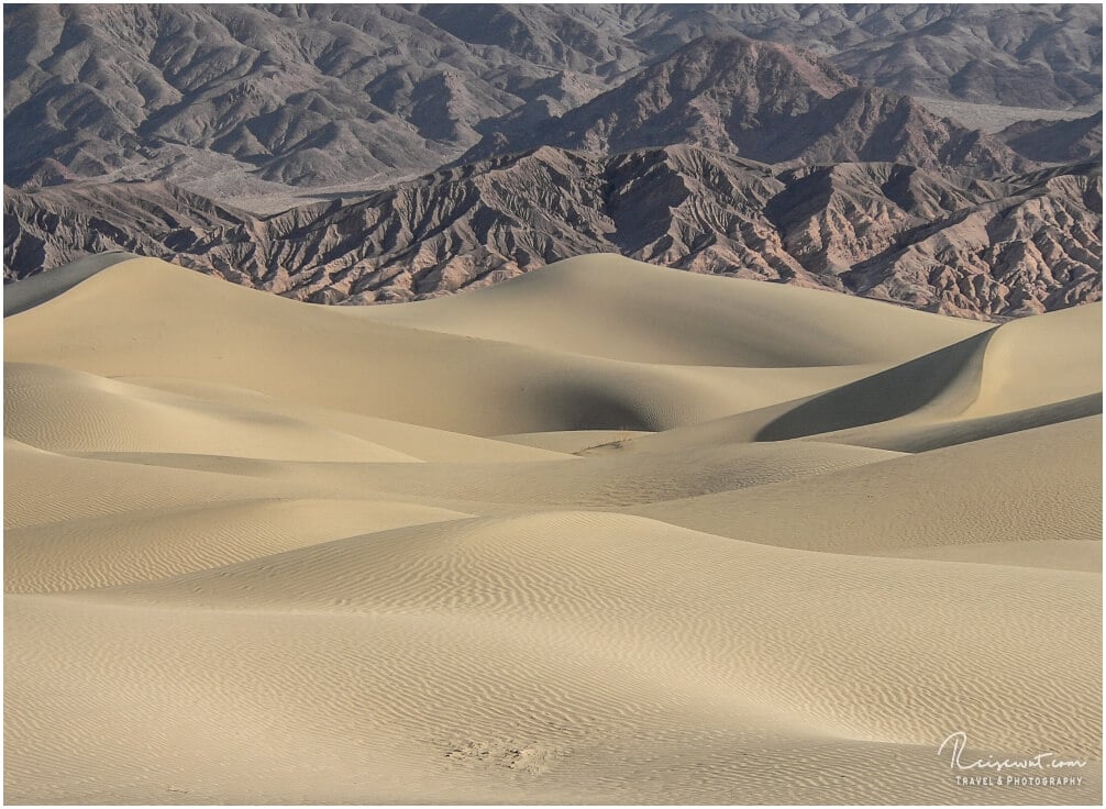 Ein klitzekleiner Teil der Mesquite Flat Sand Dunes