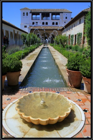 Brunnen im Generalife