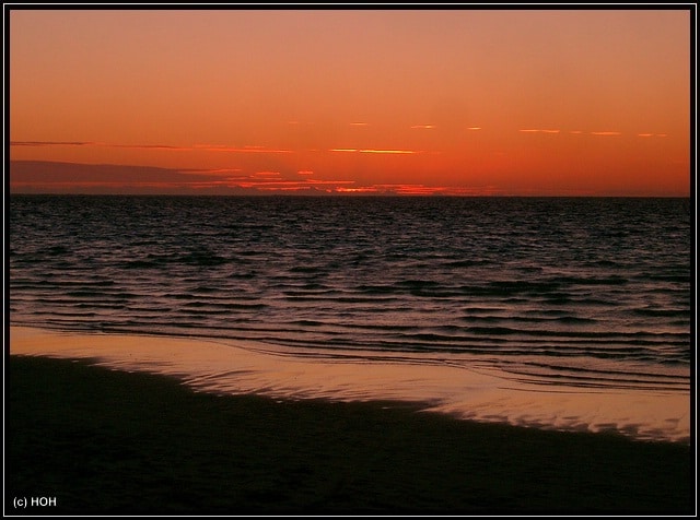 Coral Bay Sunset